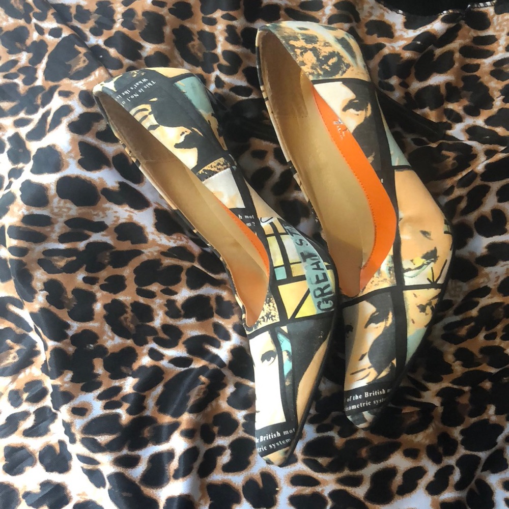 Multi colored heels - Picture 4 of 6
